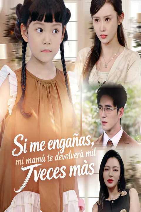 Póster de Si me engañas, mi mamá te devolverá mil veces más