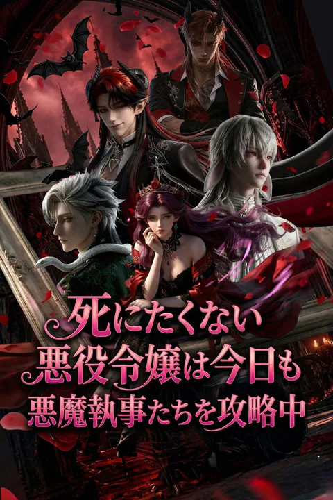 死にたくない悪役令嬢は今日も悪魔執事たちを攻略中のポスター