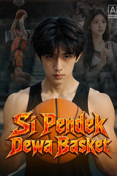 Poster Si Pendek Dewa Basket