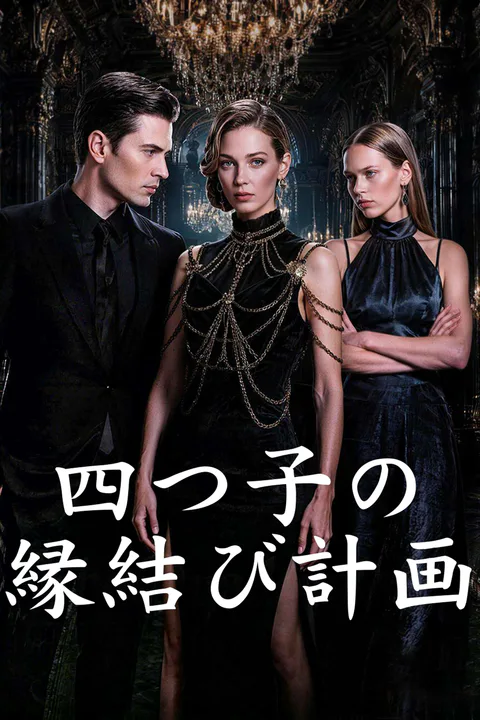 四つ子の縁結び計画のポスター