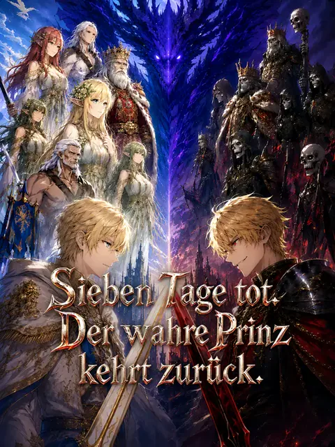 Poster von Sieben Tage tot. Der wahre Prinz kehrt zurück.