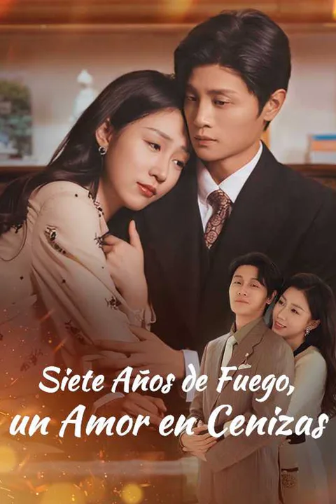 Póster de Siete Años de Fuego, un Amor en Cenizas