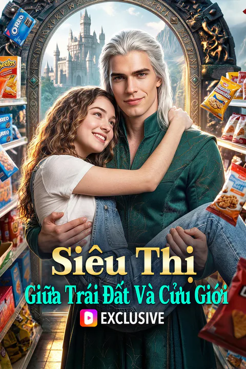 Poster Siêu Thị Giữa Trái Đất Và Cửu Giới