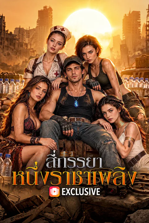 โปสเตอร์ สี่ภรรยา หนึ่งราชาเพลิง