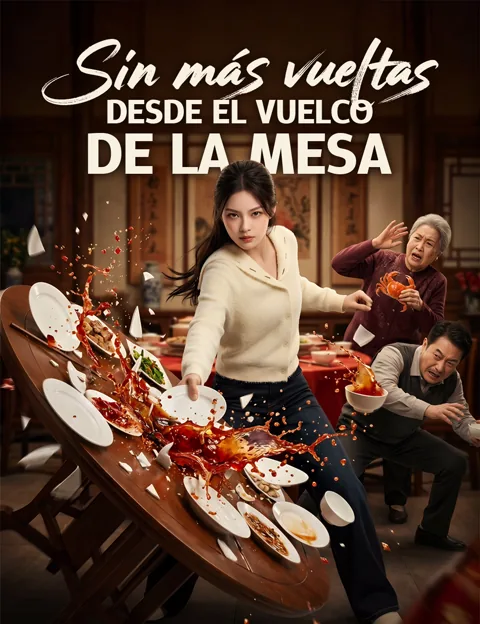 Póster de Sin más vueltas desde el vuelco de la mesa