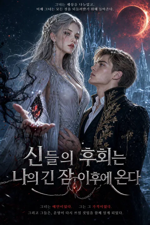 신들의 후회는 나의 긴 잠 이후에 온다 포스터