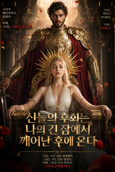 신들의 후회는 나의 긴 잠에서 깨어난 후에 온다 포스터