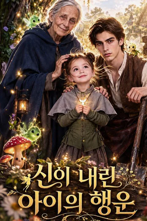 신이 내린 아이의 행운 포스터