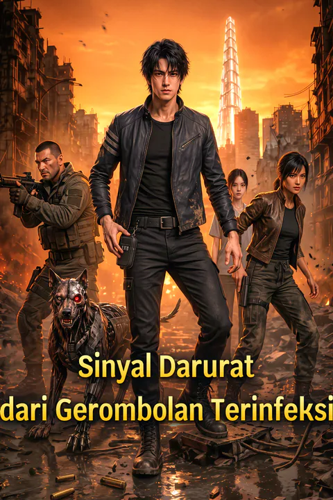 Poster Sinyal Darurat dari Gerombolan Terinfeksi