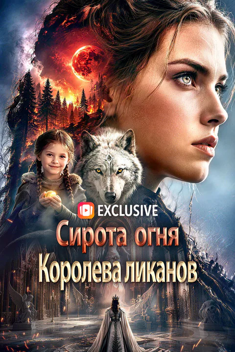 Постер «Сирота огня, Королева ликанов»