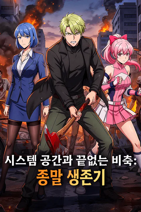 시스템 공간과 끝없는 비축: 종말 생존기 포스터