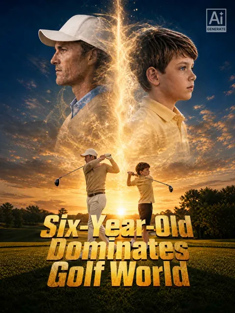 Six-Year-Old Dominates Golf World poster