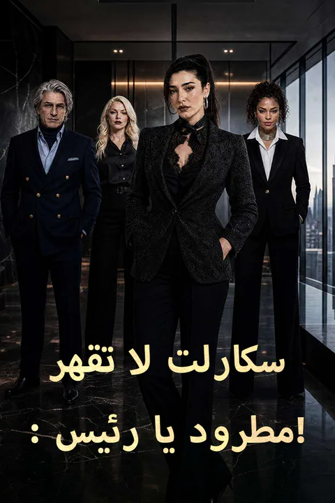 ملصق سكارلت لا تقهر: مطرود يا رئيس!