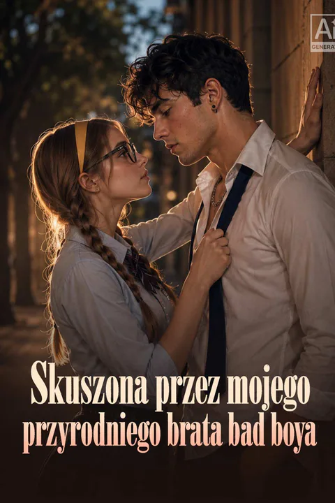 Skuszona przez mojego przyrodniego brata bad boya – plakat