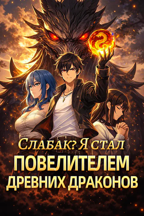 Постер «Слабак? Я стал повелителем древних драконов»