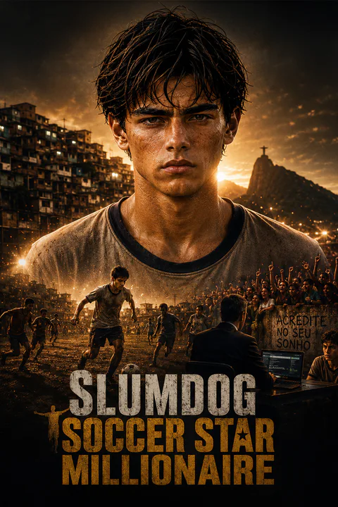 Slumdog Soccer Star MIllionaire poster