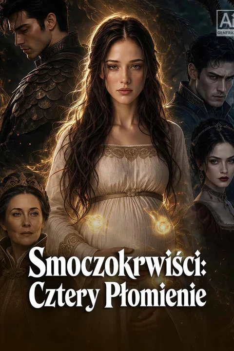 Smoczokrwiści: Cztery Płomienie – plakat
