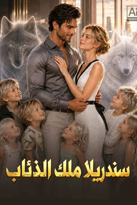 ملصق سندريلا ملك الذئاب