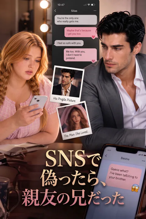 SNSで偽ったら、親友の兄だったのポスター