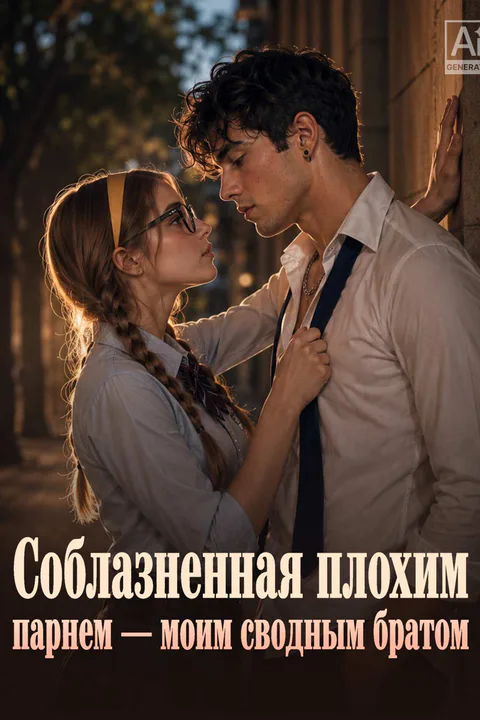 Постер «Соблазненная плохим парнем — моим сводным братом»