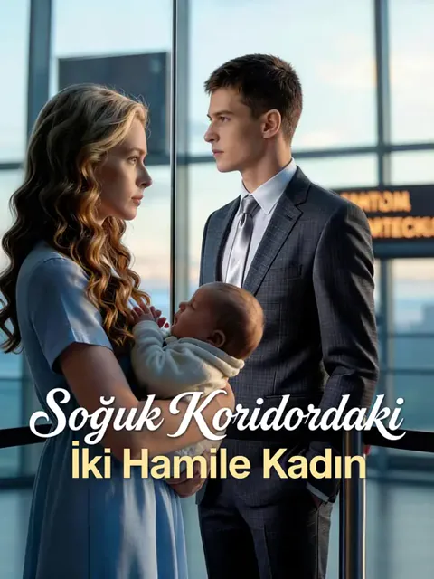 Soğuk Koridordaki İki Hamile Kadın afişi