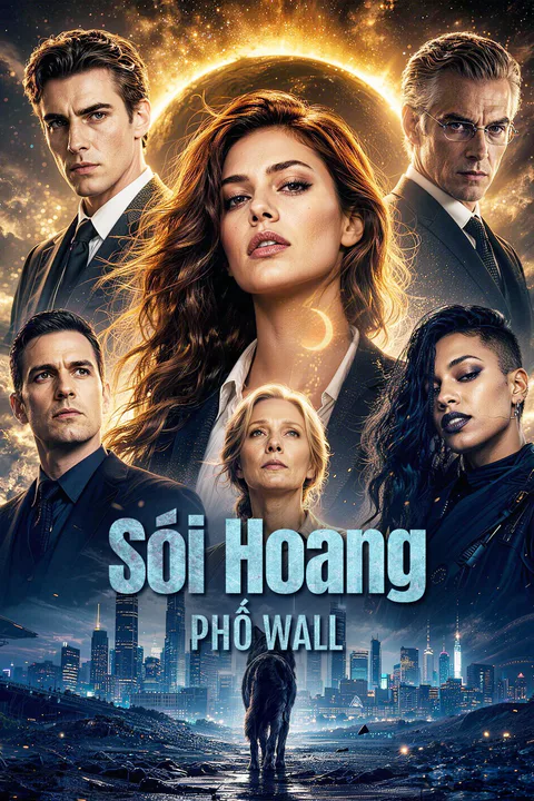 Poster Sói Hoang Phố Wall