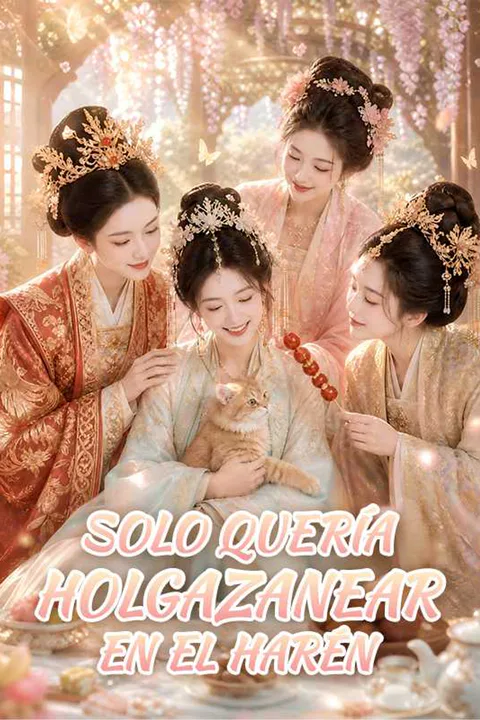 Póster de Solo quería holgazanear en el harén