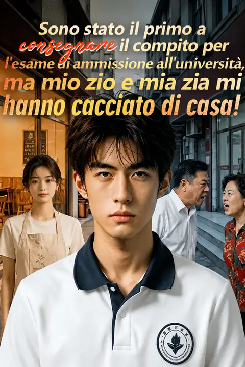 Locandina di Sono stato il primo a consegnare il compito per l'esame di ammissione all'università, ma mio zio e mia zia mi hanno cacciato di casa!