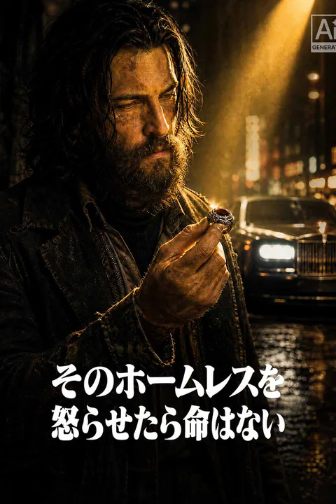 そのホームレスを怒らせたら命はないのポスター