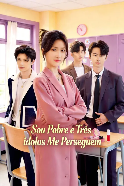 Pôster de Sou Pobre e Três Ídolos Me Perseguem（Dublado）