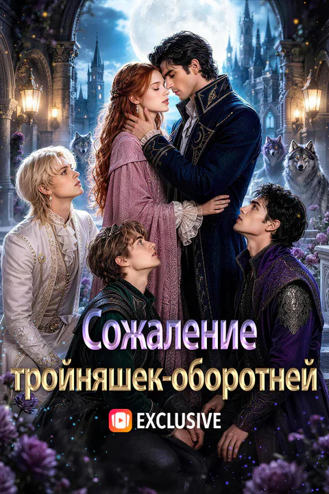 Постер «Сожаление тройняшек-оборотней (Дубляж)»
