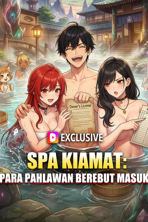 Poster Spa Kiamat: Para Pahlawan Berebut Masuk (Sulih Suara)