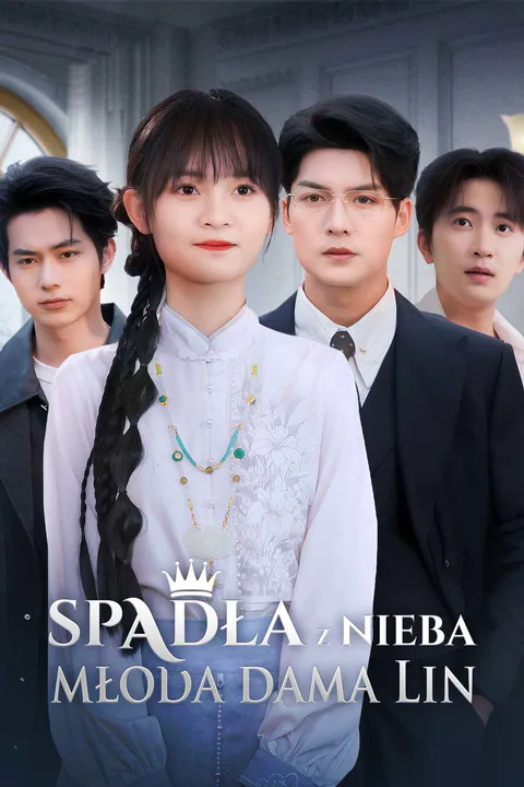Spadła z nieba młoda dama Lin – plakat