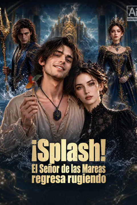 Póster de ¡Splash! El Señor de las Mareas regresa rugiendo