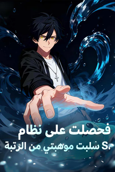 ملصق سرقت موهبتي الأسطورية، فحصلت على نظام