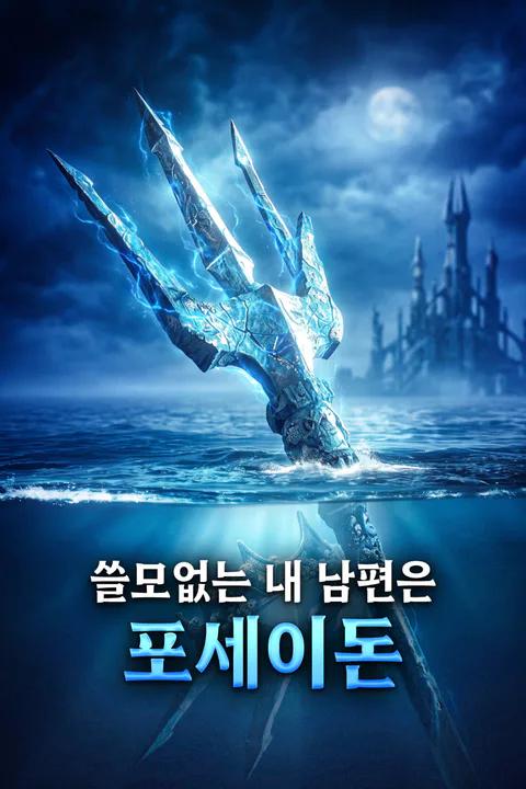 쓸모없는 내 남편은 포세이돈 포스터