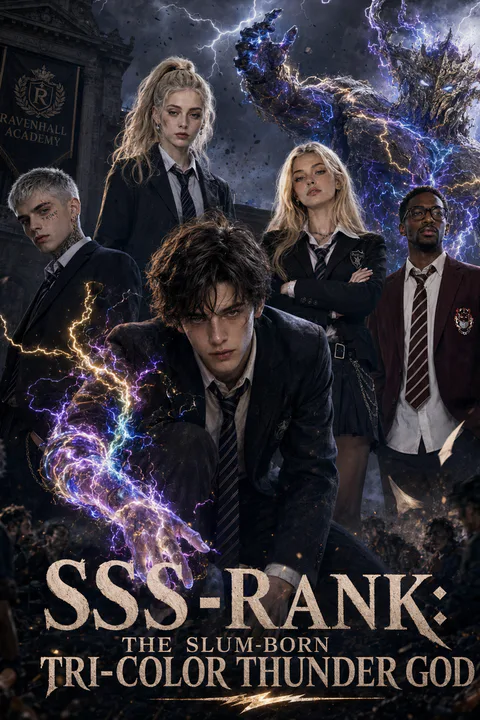 SSS-Rank: The Slum-Born Tri-Color Thunder God poster