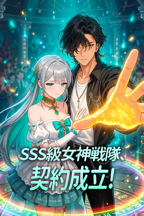 SSS級女神戦隊、契約成立！のポスター
