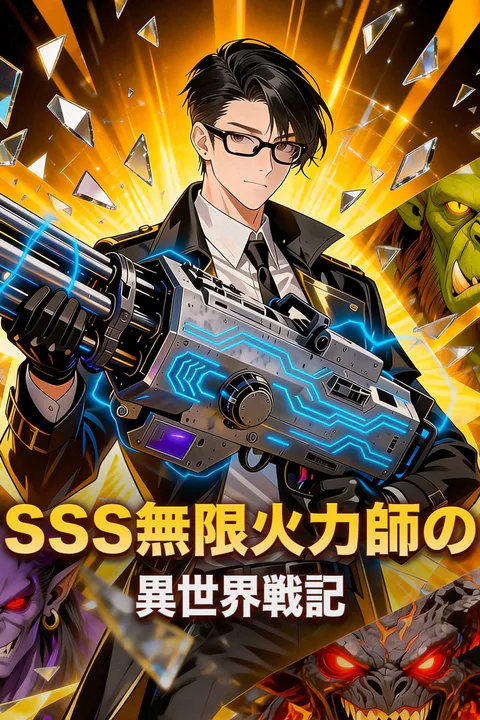 SSS無限火力師の異世界戦記のポスター