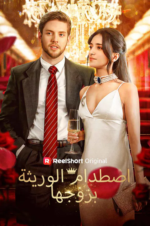 ملصق اصطدام الوريثة بزوجها