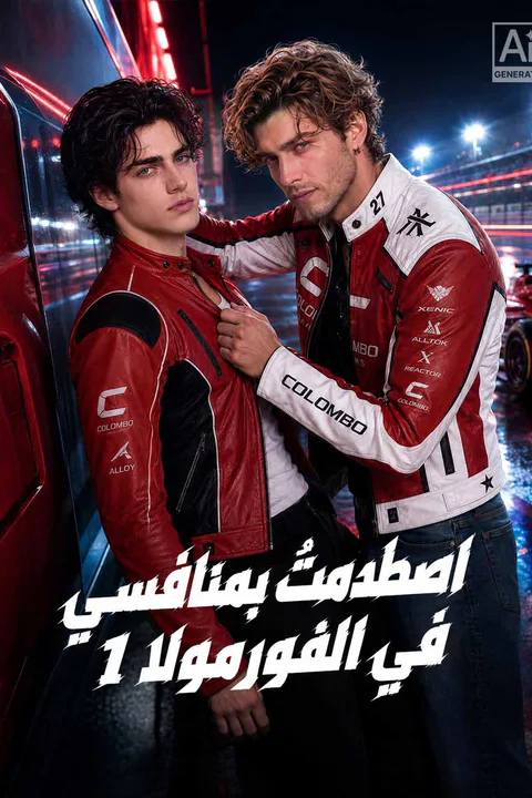 ملصق اصطدمتُ بمنافسي في الفورمولا 1