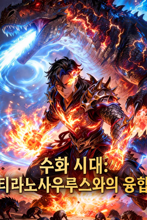 수화 시대: 티라노사우루스와의 융합 포스터