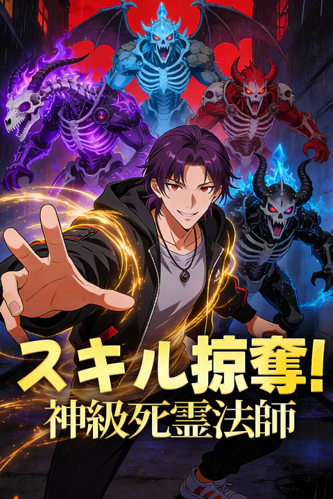 スキル掠奪！神級死霊法師（吹き替え）のポスター