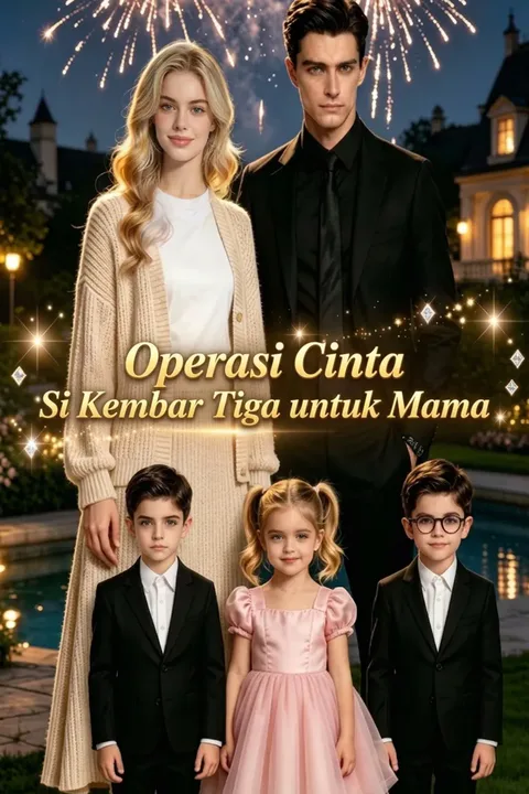 Poster Operasi Cinta Si Kembar Tiga untuk Mama