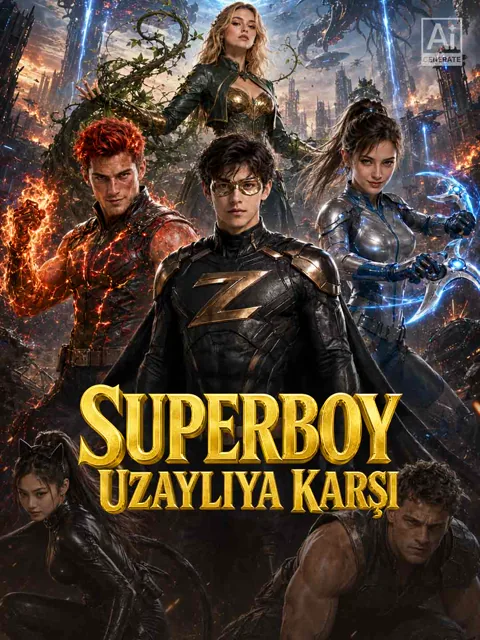 Superboy Uzaylıya Karşı afişi