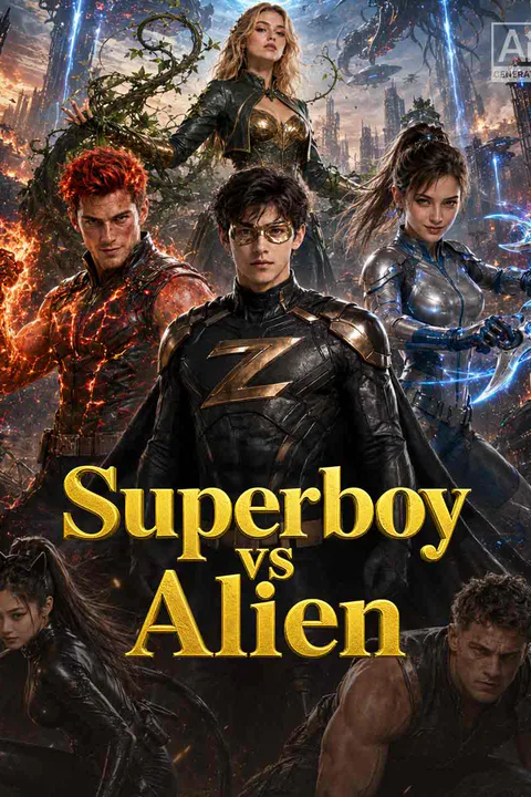 Affiche de Superboy vs Alien