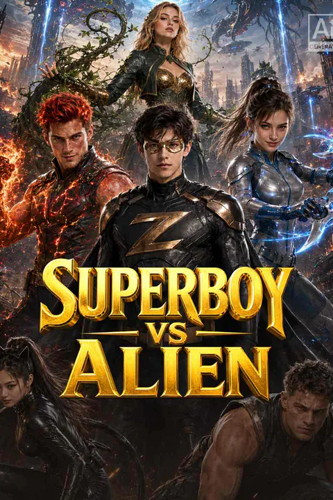 Poster Superboy vs Alien