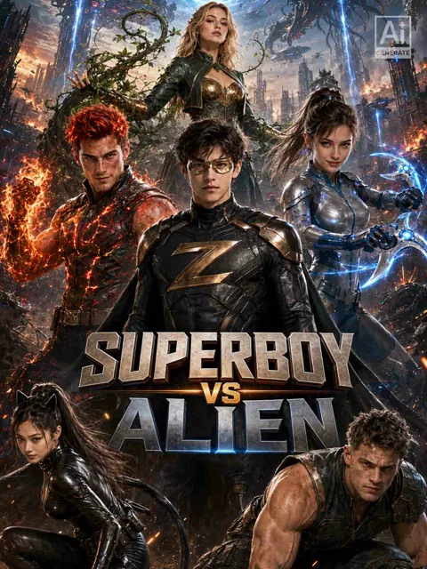 Superboy vs. Alien (Updating) poster