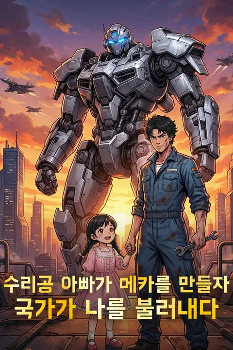 수리공 아빠가 메카를 만들자 국가가 나를 불러내다 포스터