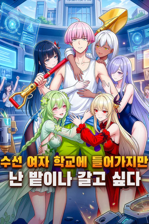 수선 여자 학교에 들어가지만 난 밭이나 갈고 싶다 포스터